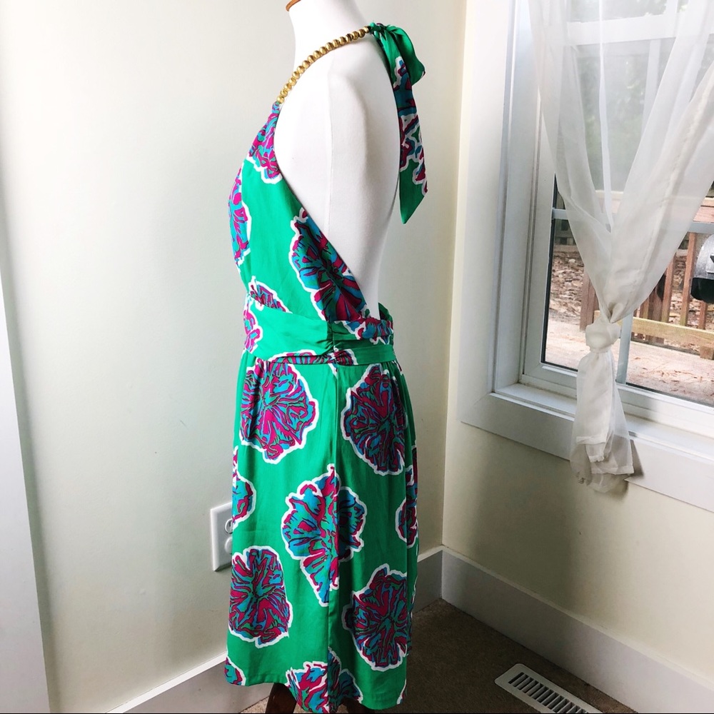 Final price Southern Frock Floral Halter Dress - Picture 4 of 8